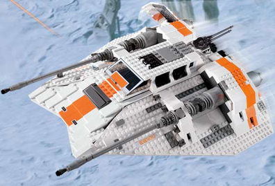 LEGO Set-Rebel Snowspeeder - UCS-Star Wars / Ultimate Collector Series / Star Wars Episode 4/5/6-10129-1-Creative Brick Builders
